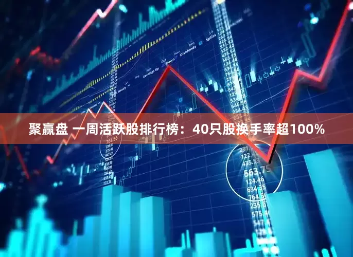 聚赢盘 一周活跃股排行榜:40只股换手率超100%